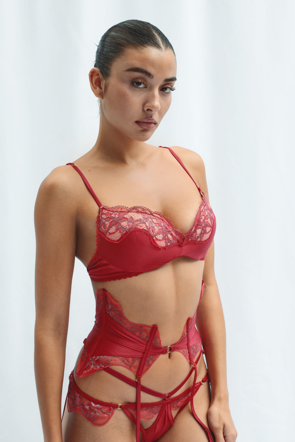 Scarlett Pretty Wild Push Up Bra Cherry