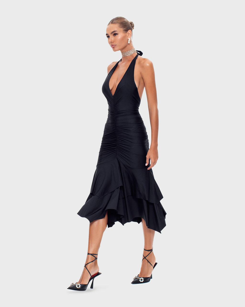 Esmeralda Dress Black