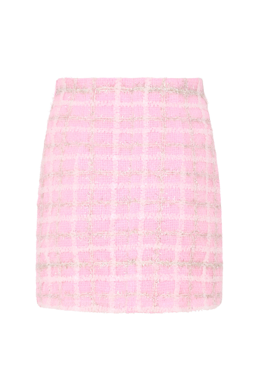 High Priority Tweed Skirt Pink