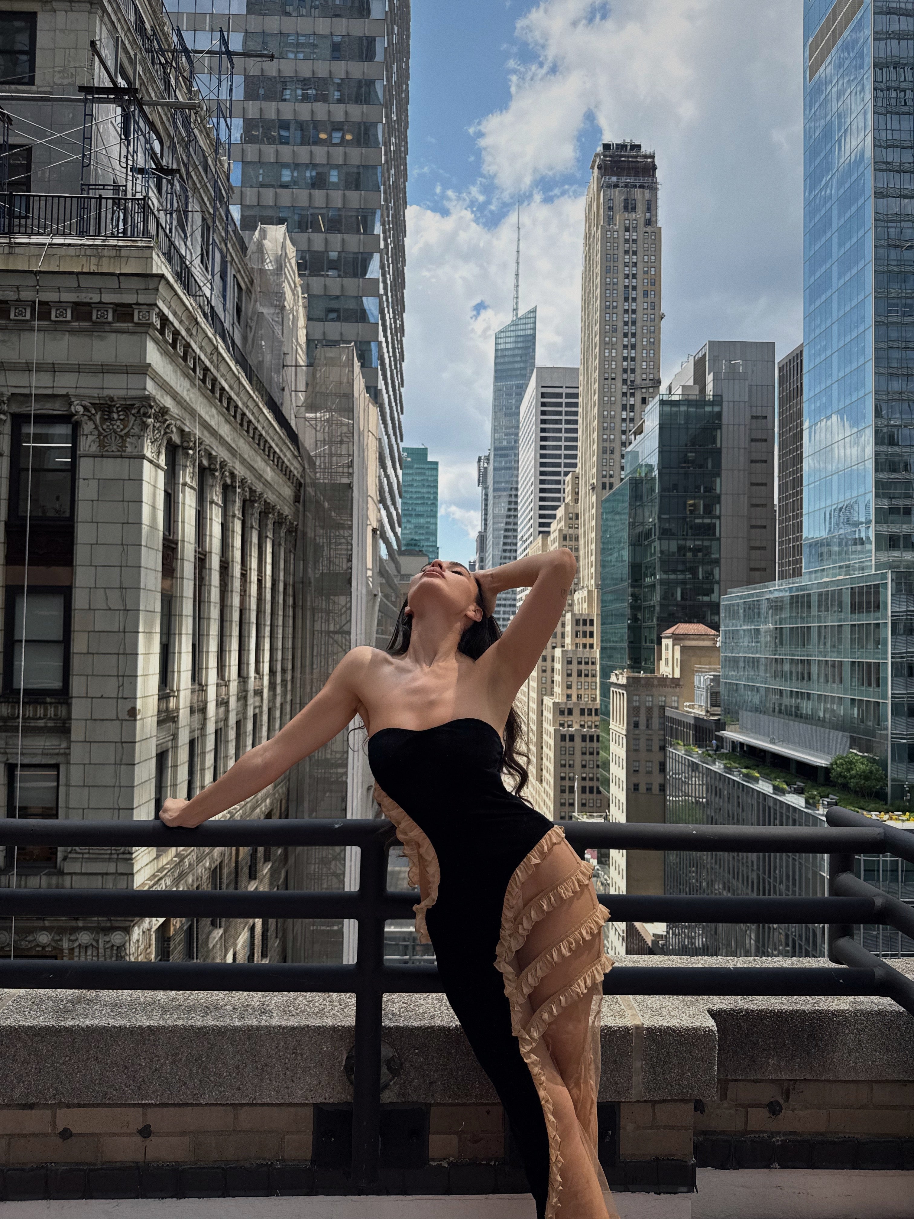 I'm Here Dress Black