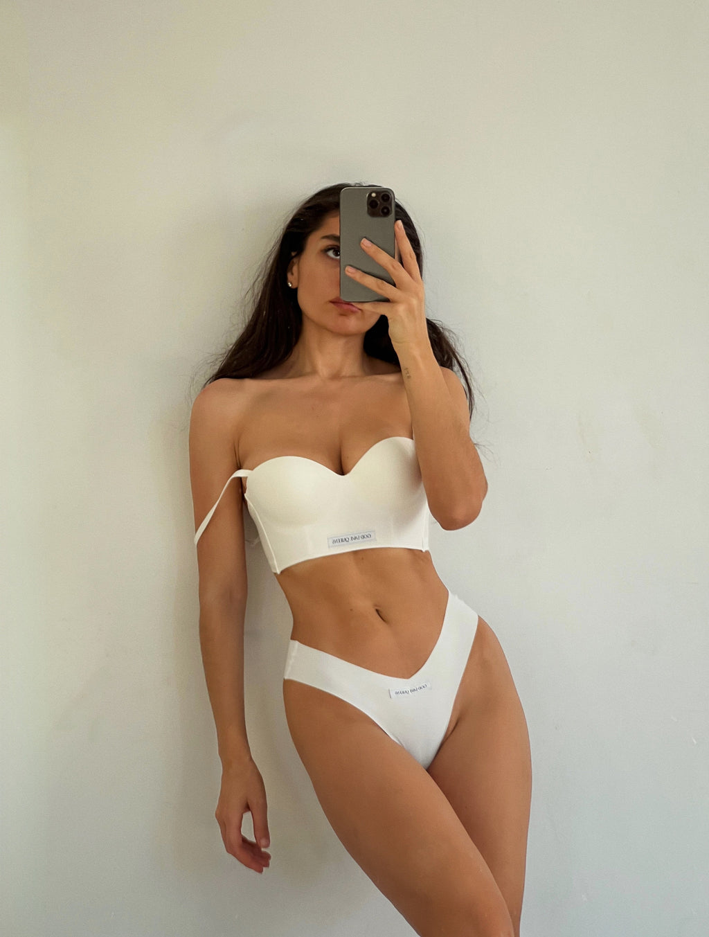 Second Skin Bustier White
